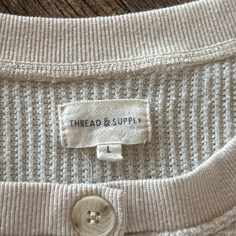 Women’s Thread & Supply Thermal Knit Top - Picture 2 of 3